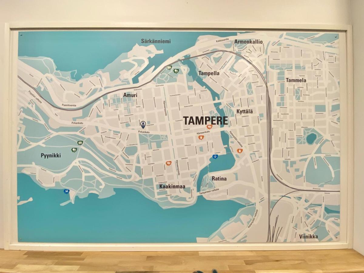 Tammer Huoneistot - City Suite 3 - Public Sauna, Gym & Pool Tammerfors Eksteriør bilde
